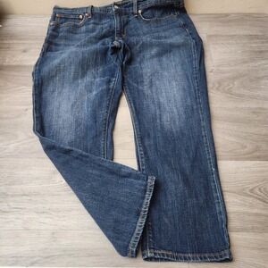 Levi Strauss Boyfriend Jeans Women's Size 33 Blue Denim Medium Wash Classic Fit